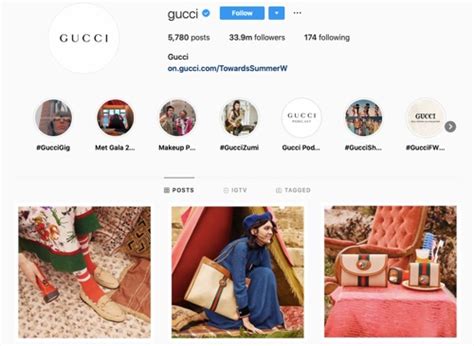 gucci facebook profile|Gucci instagram account.